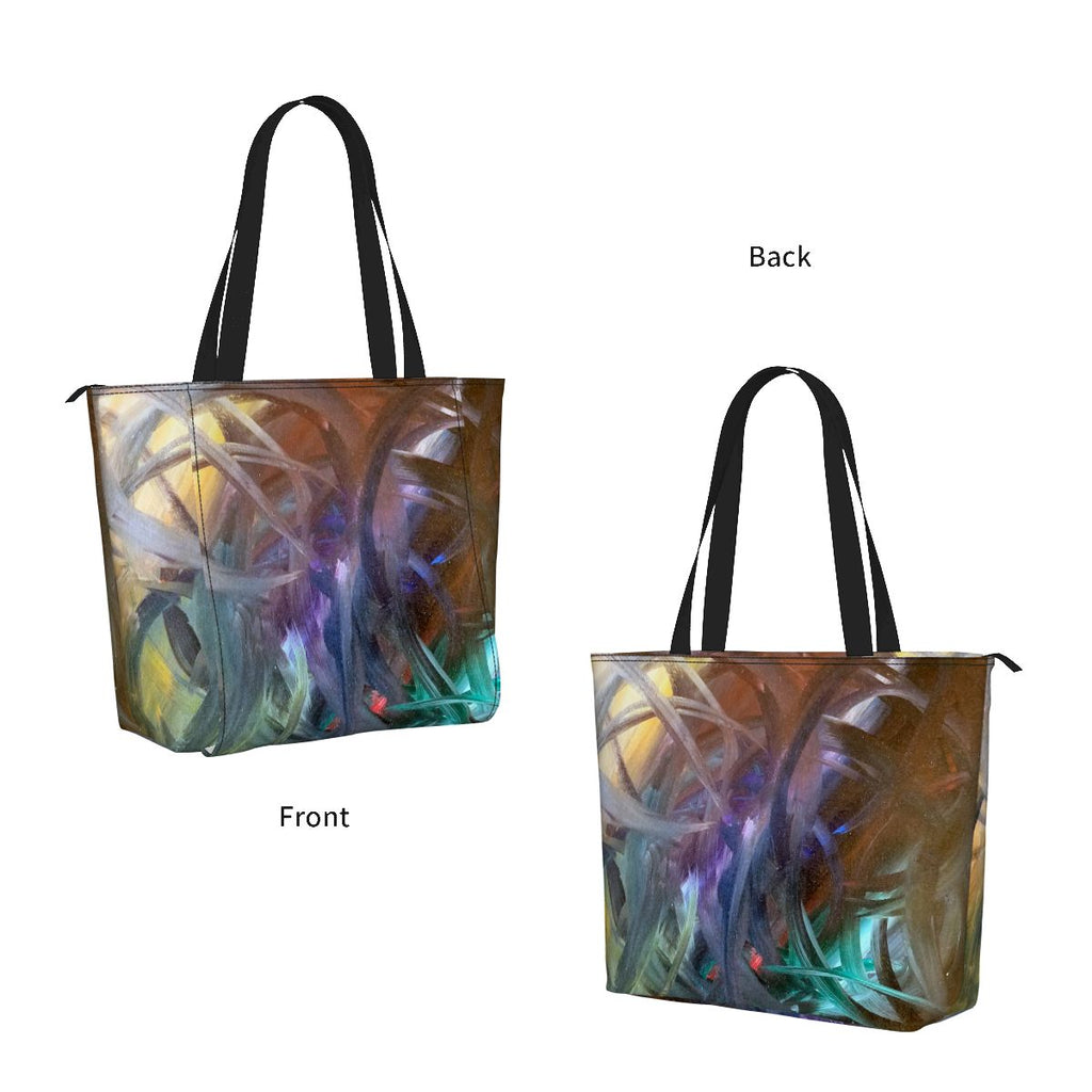 Artful Yoga Tote Bag