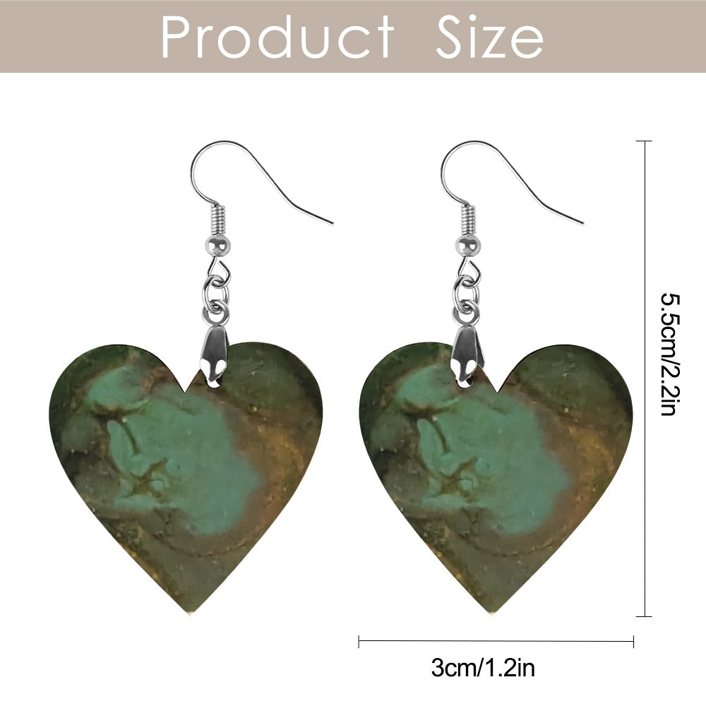 Garden After Rain Love Earrings