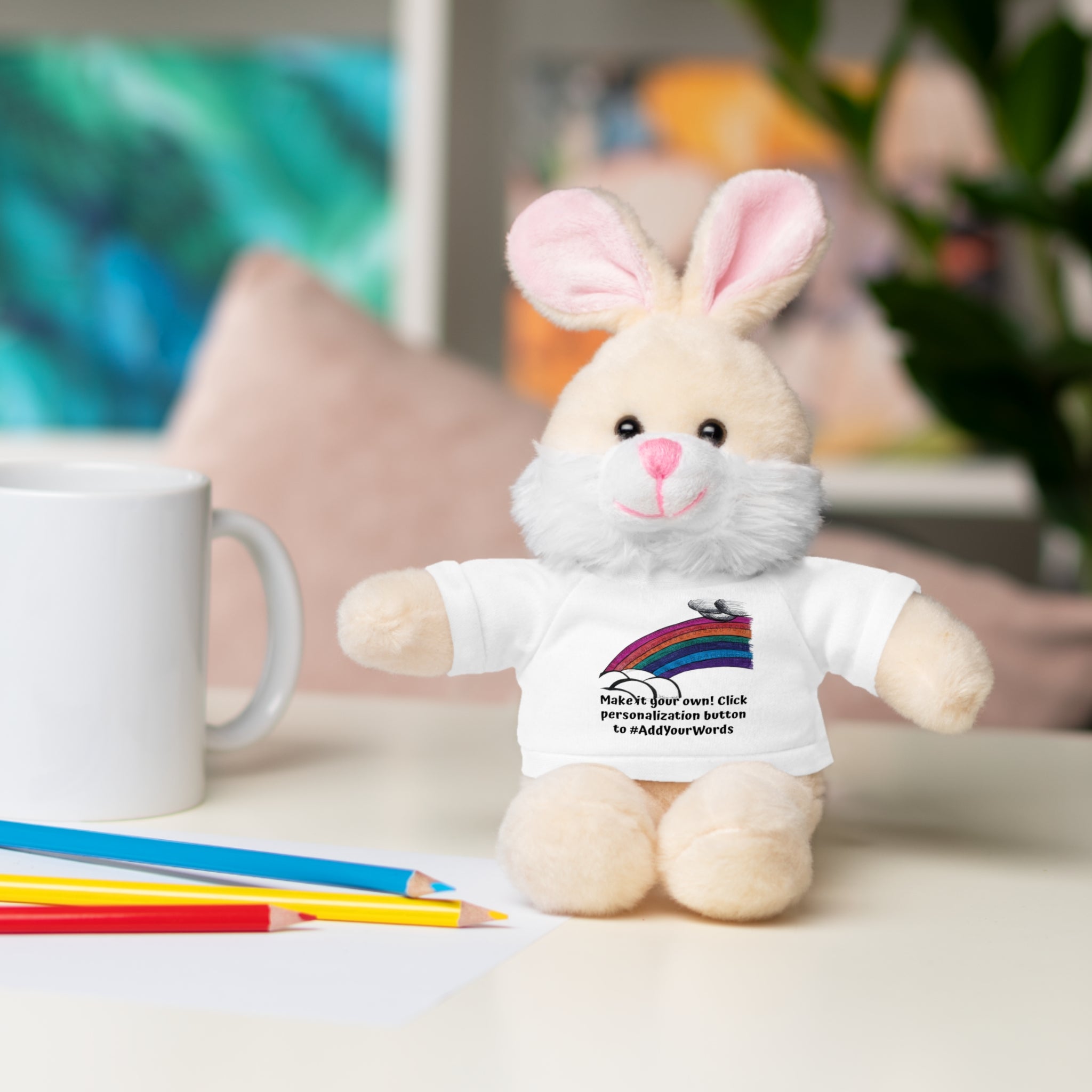 Ink Hope Rainbow Café Stuffies