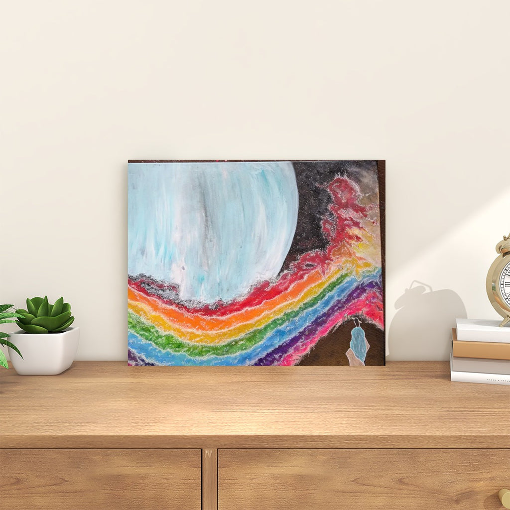 Paint by Numbers Kit Silent Rainbow