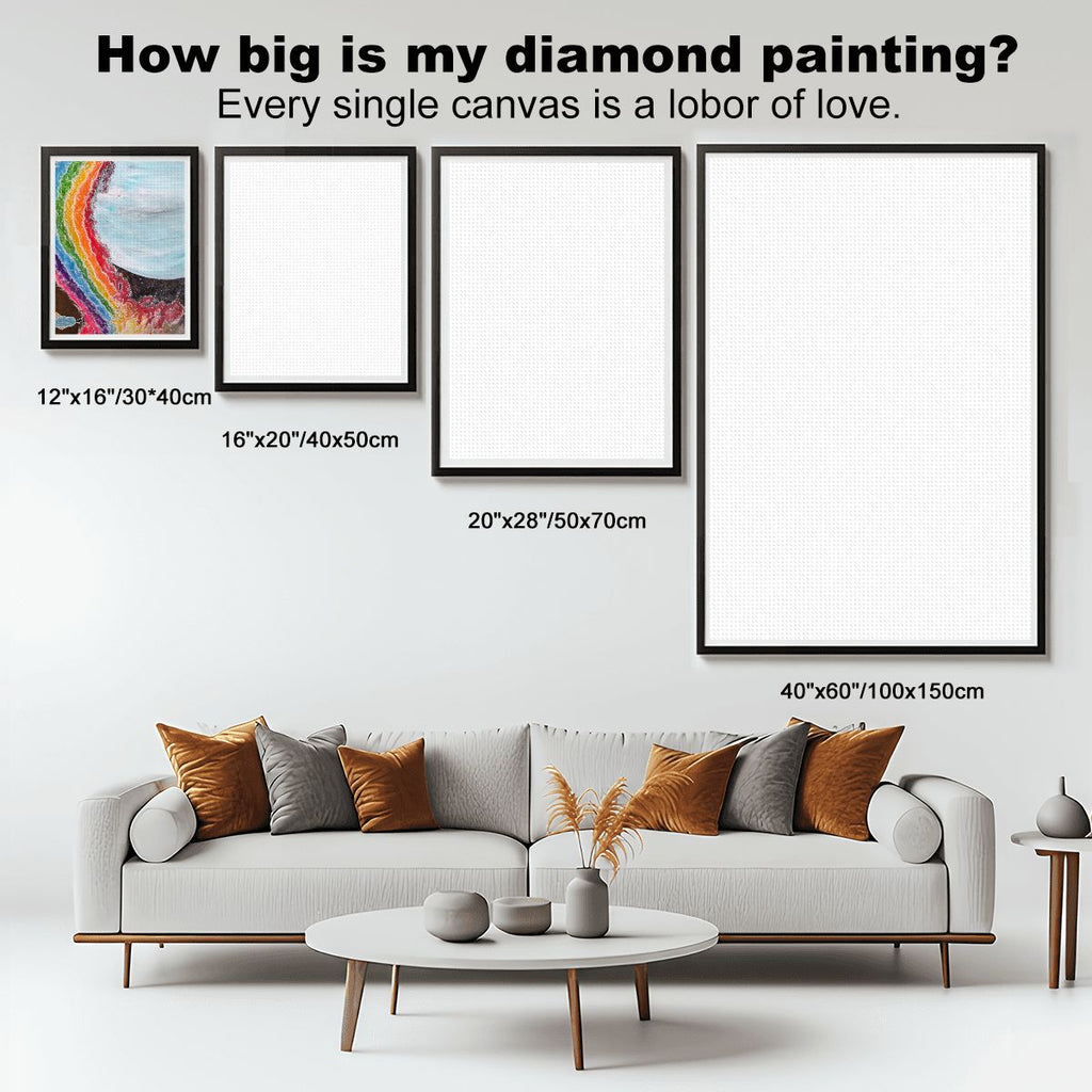 DIY Diamond Painting Silent Rainbow