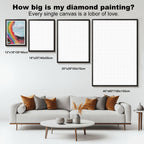 DIY Diamond Painting Silent Rainbow