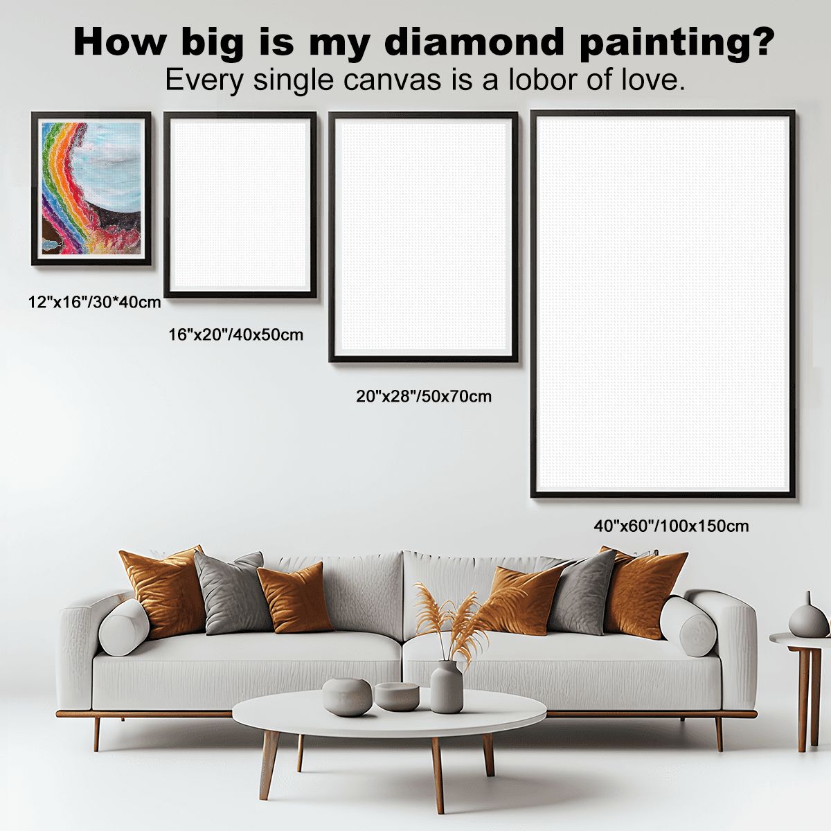 DIY Diamond Painting Silent Rainbow