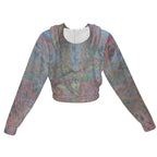 Women’s Cropped Zip Jacket Intermission Blues
