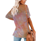 Women’s Printed V-Neck Tee Standing Ovation Series