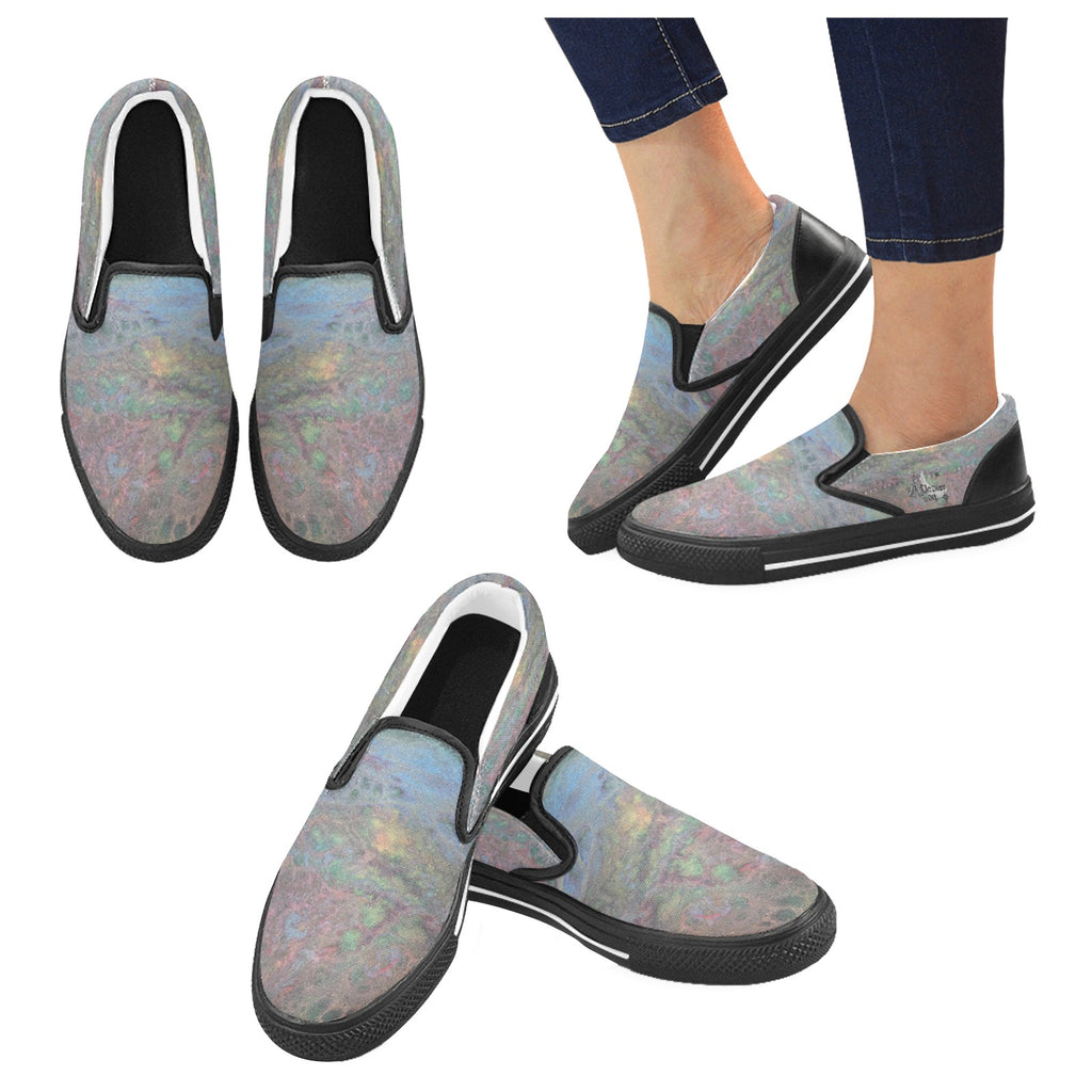 Kid’s Slip-On Canvas Shoes Intermission Blues