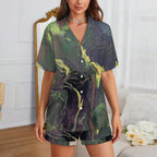 Women’s Short Sleeve Pajama Set Intermission Blues