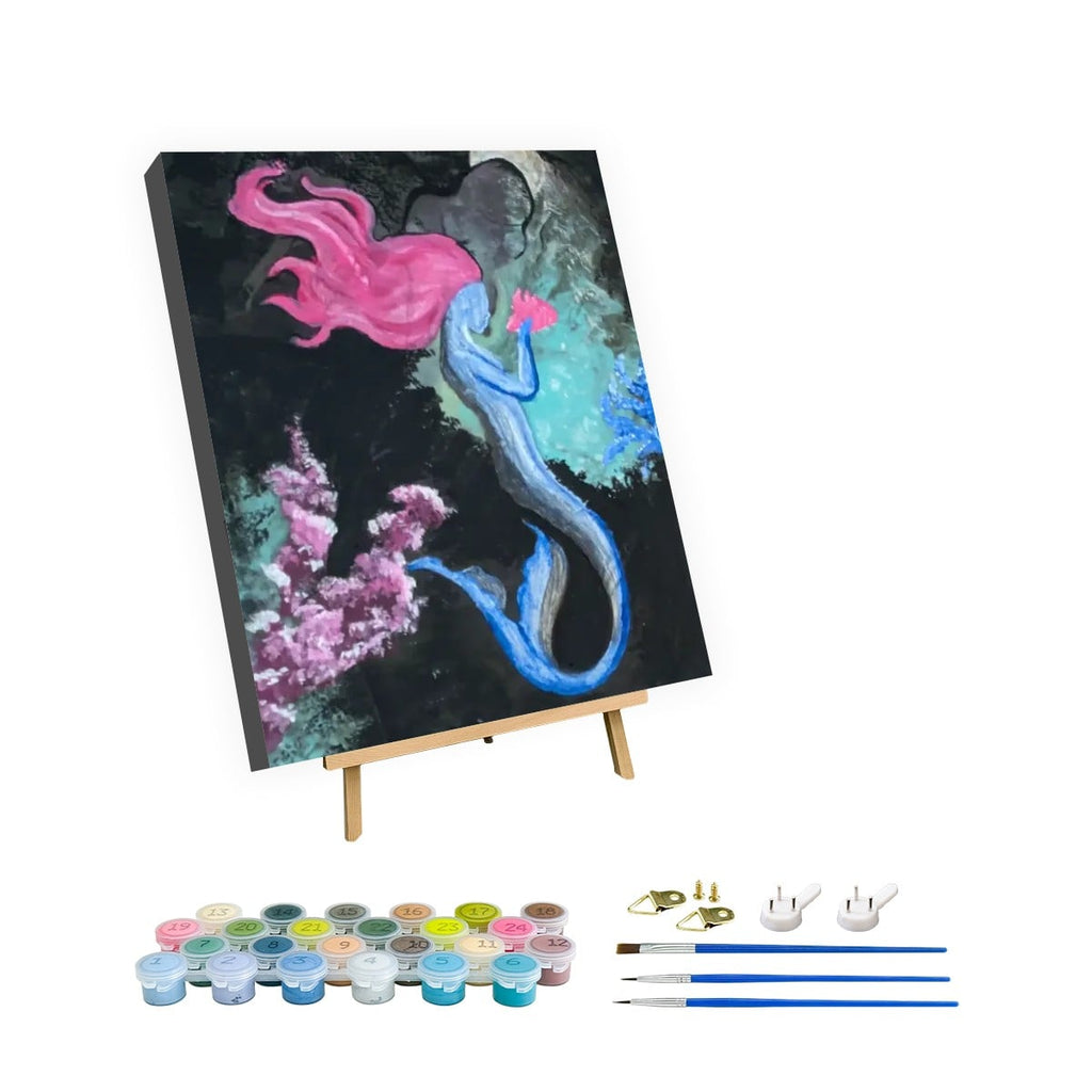 Paint by Numbers Kit Mermaid Cove