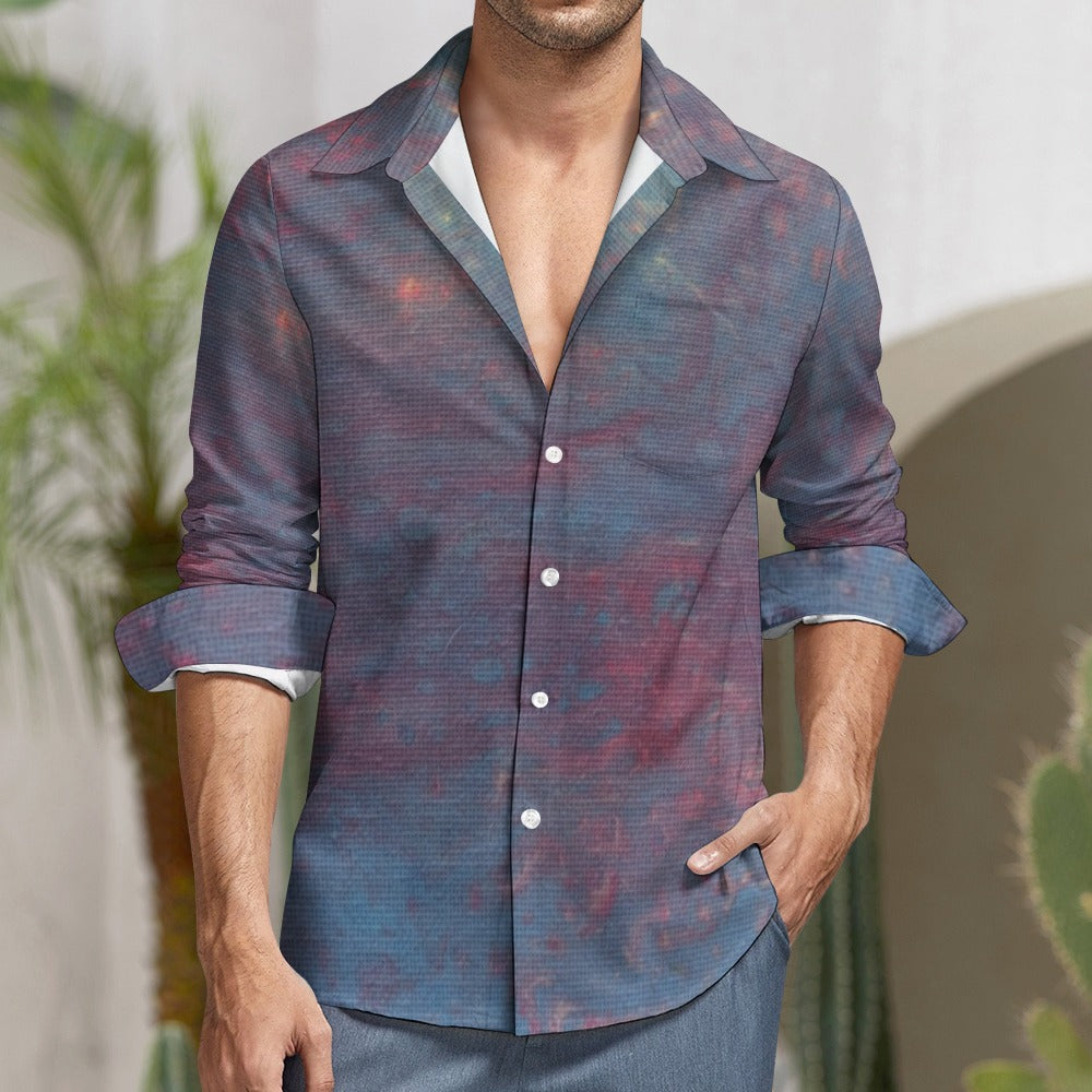 Men’s Velvet Pocket Shirt Intermission Blues