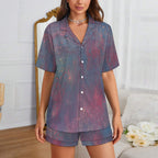 Women’s Short Sleeve Pajama Set Intermission Blues