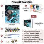 Paint by Numbers Kit Musing Mermaid