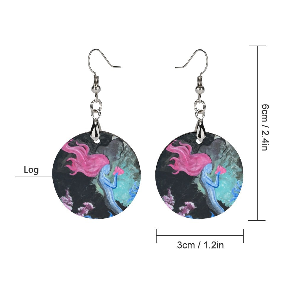 Goddess I Know Round Earring — Special Release- Mermaid Cove
