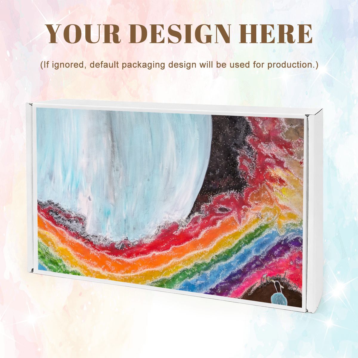 Paint by Numbers Kit Silent Rainbow