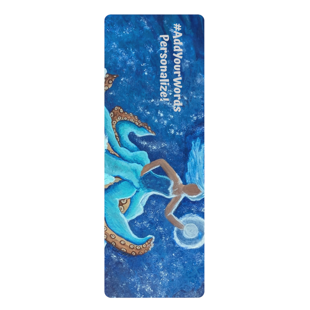 Hanging the Moon Rubber Yoga Mat