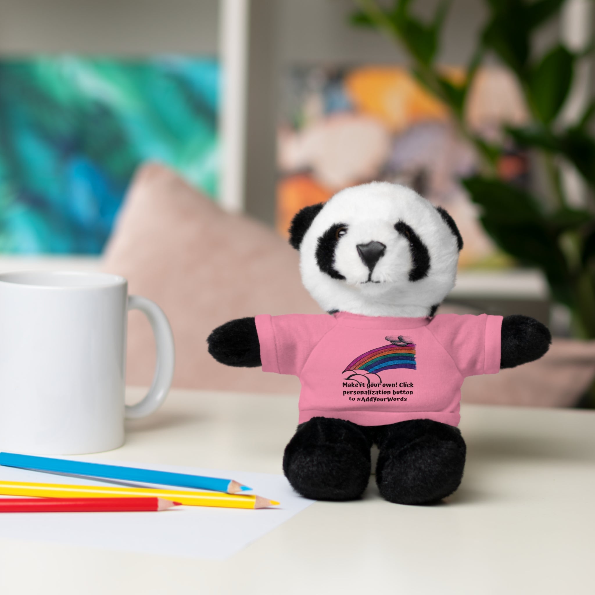 Ink Hope Rainbow Café Stuffies
