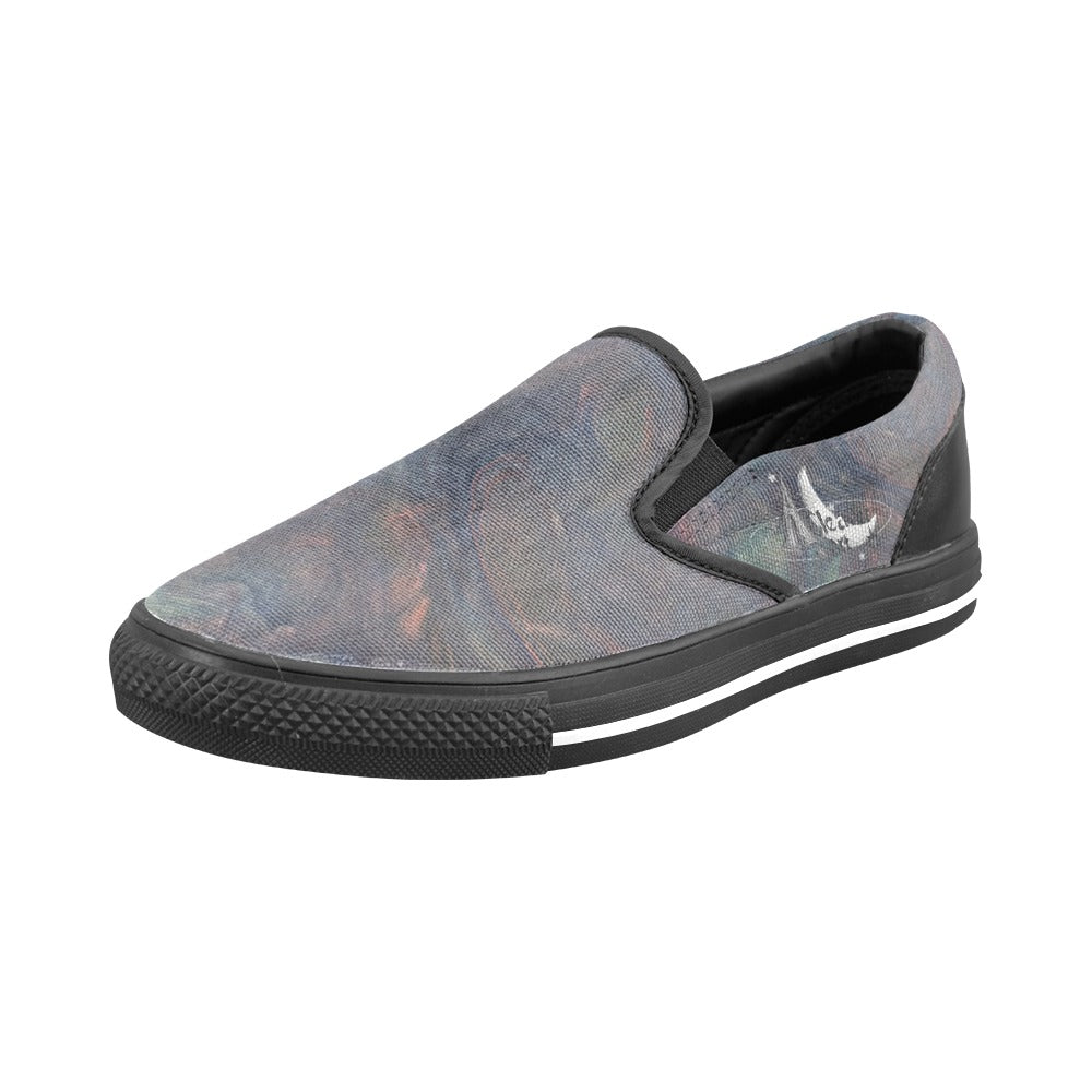 Slip-on Canvas Women's Shoes Intermission Blues Series