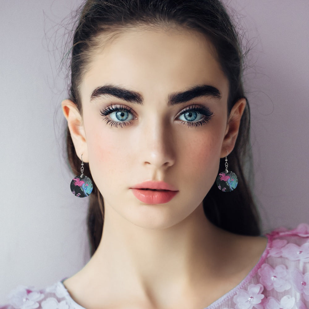 Goddess I Know Round Earring — Special Release- Mermaid Cove