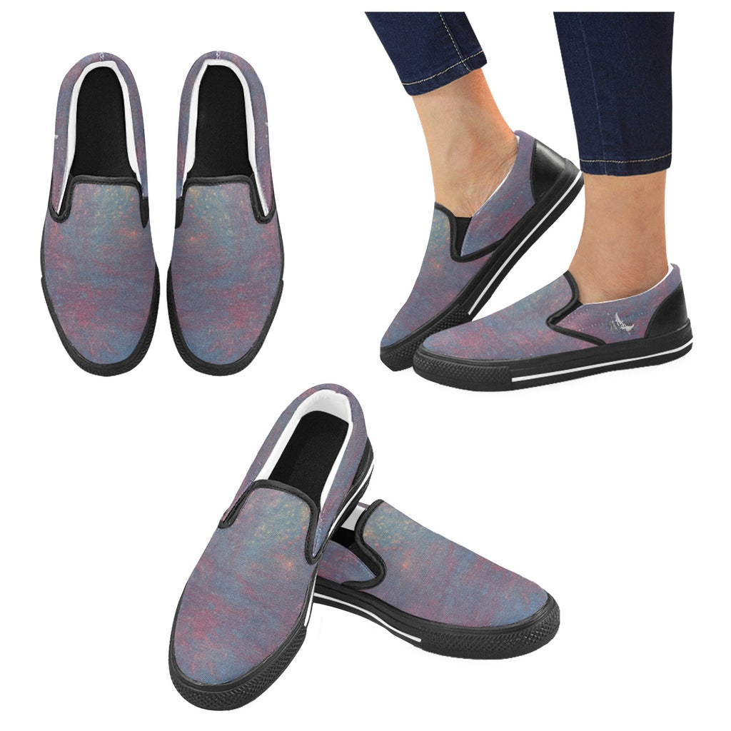Kid’s Slip-On Canvas Shoes Intermission Blues