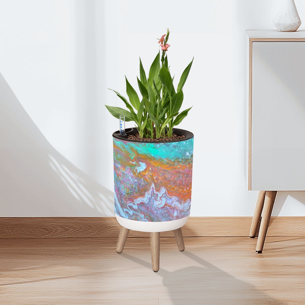 Statement Planter with Legs Undertow