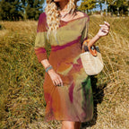Sweetheart Knot Flare Dress Standing Ovation Series