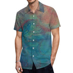 Men’s Short Sleeve Button Down Shirt Intermission Blues