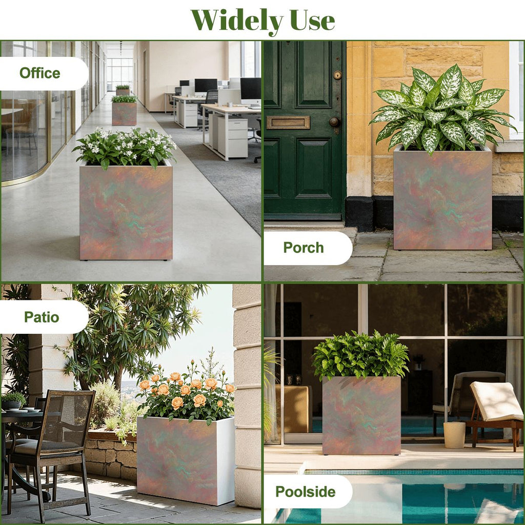 Outdoor Metal Art Planter – Artist Edition Dragons Gate