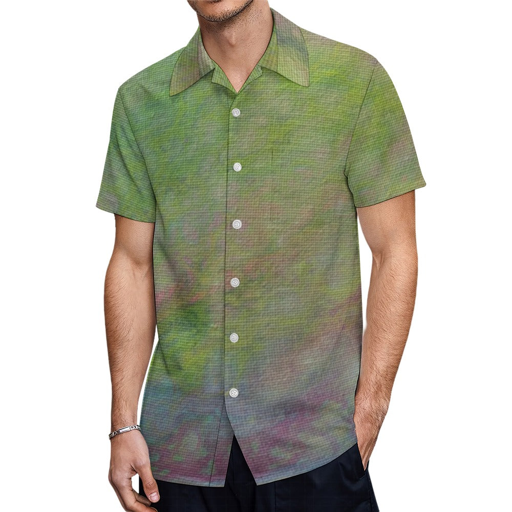 Men’s Short Sleeve Button Down Shirt Standing Ovation Series