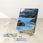 Paint by Numbers Kit Moonlit beach