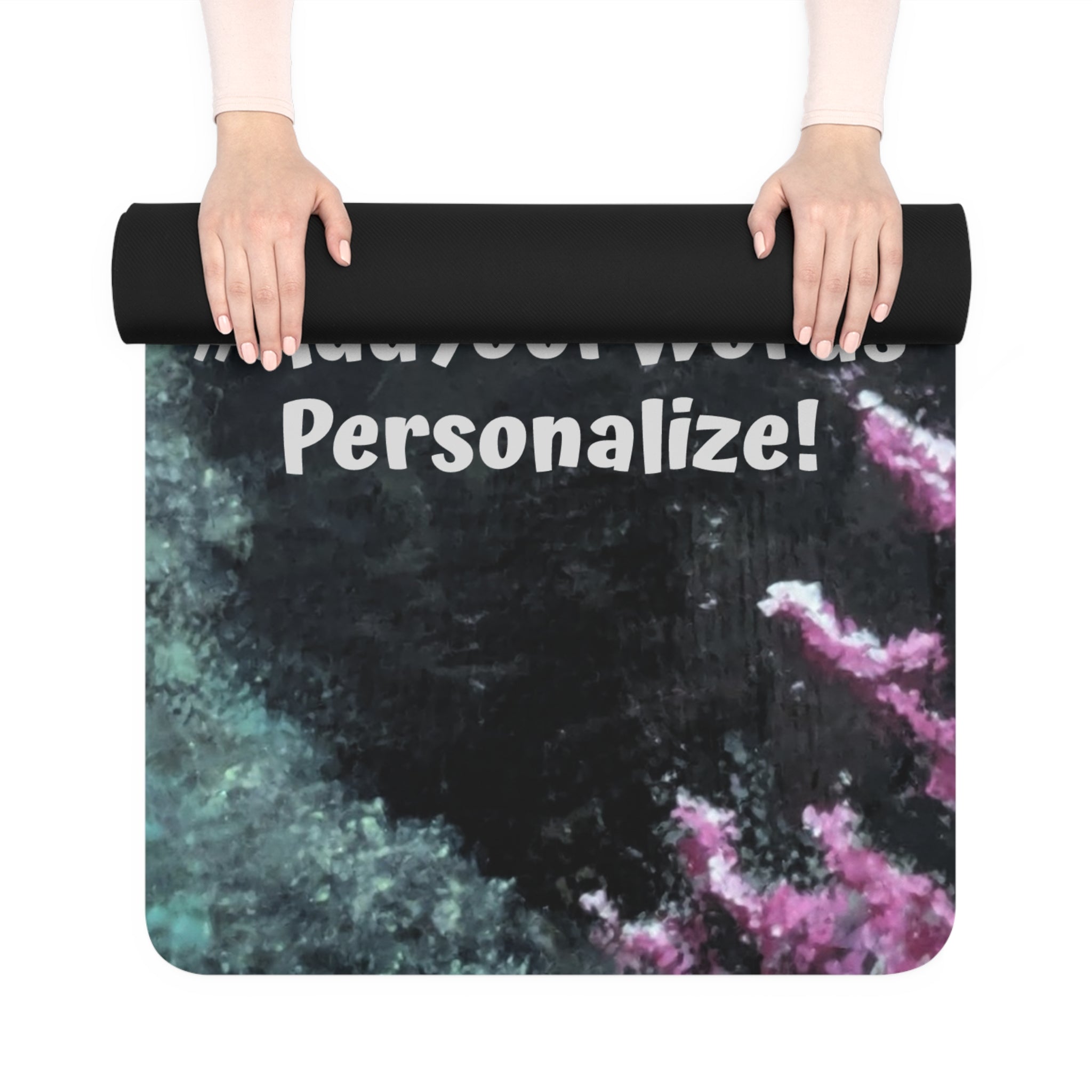 Mermaid Cove Rubber Yoga Mat