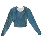 Women’s Cropped Zip Jacket Intermission Blues