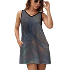 Pocket Tank Top Dress Intermission Blues Series
