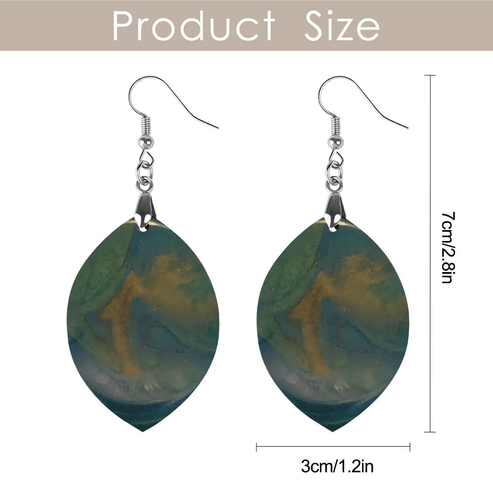 Garden After Rain Pendant Earrings