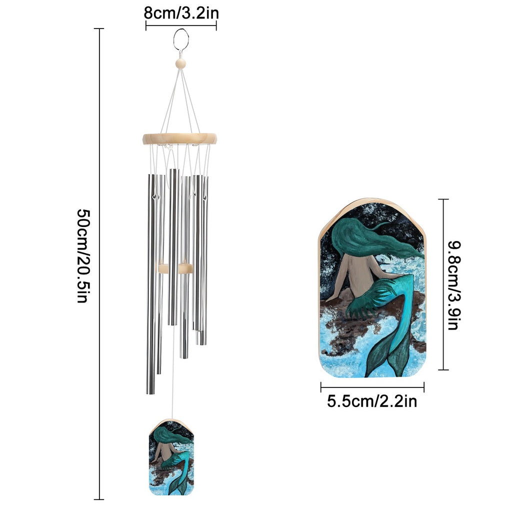 Wooden & Aluminum Wind Chime