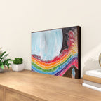 Paint by Numbers Kit Silent Rainbow