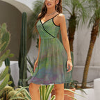 Women's Elegant Suspender Dress Standing Ovation Series