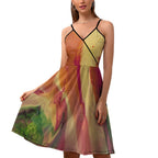 Women's Elegant Suspender Dress Standing Ovation Series