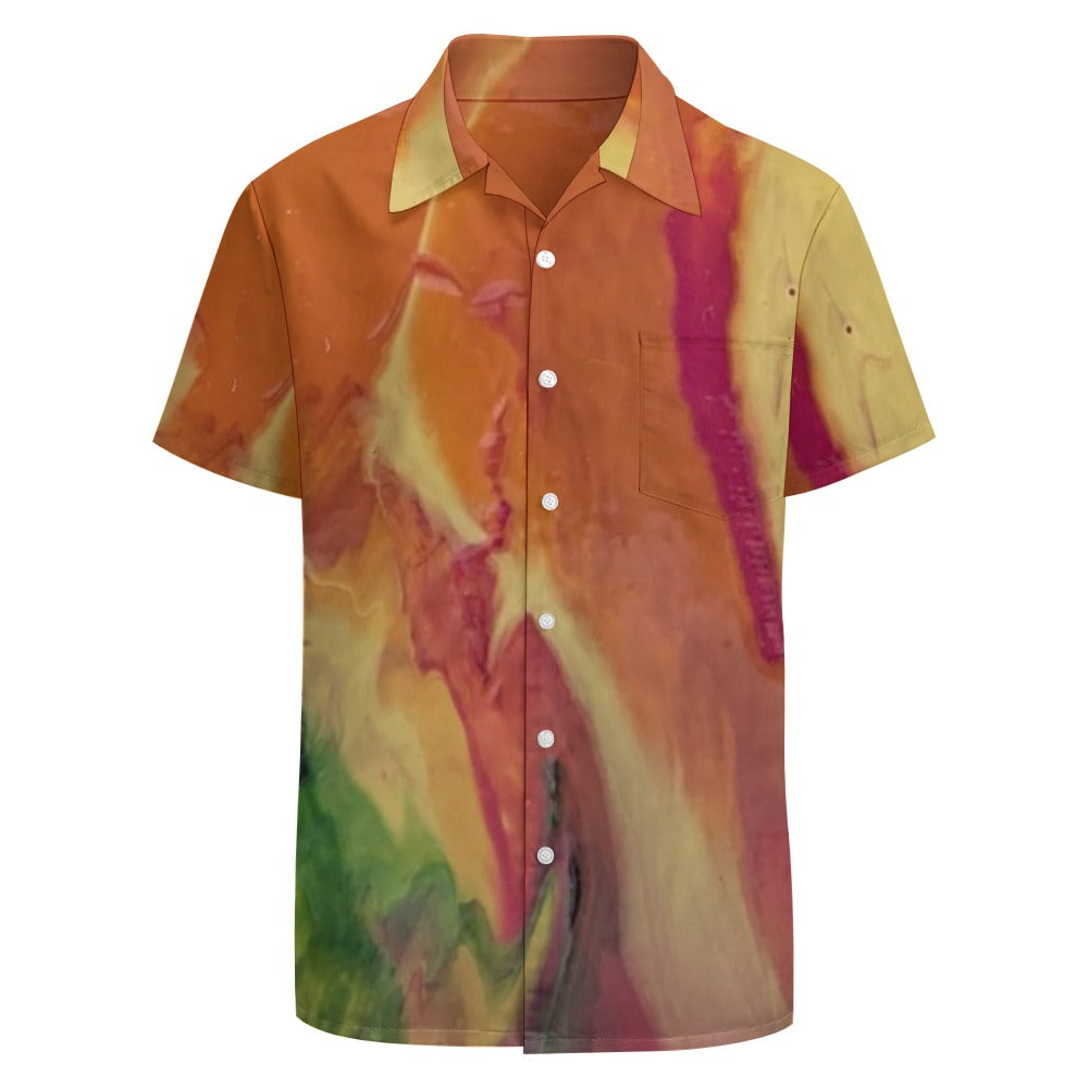 Men’s Short Sleeve Button Down Shirt Standing Ovation Series