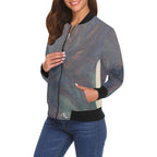 Ladie's Bomber Jacket Intermission Blues Series