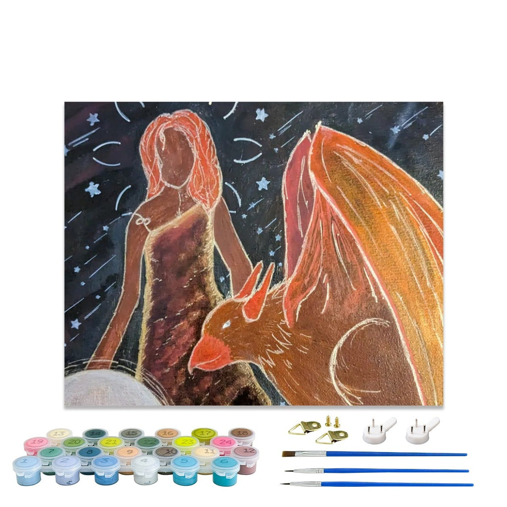Paint by Numbers Kit Giffin and Goddess