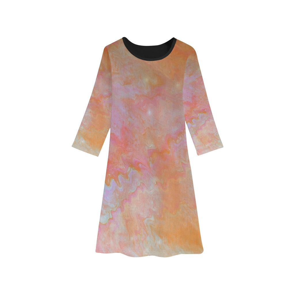 Girls' Long Sleeve Match Me Dress Break Out Edition