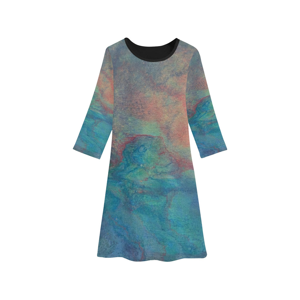 Girls' Long Sleeve Match Me Dress Break Out Edition