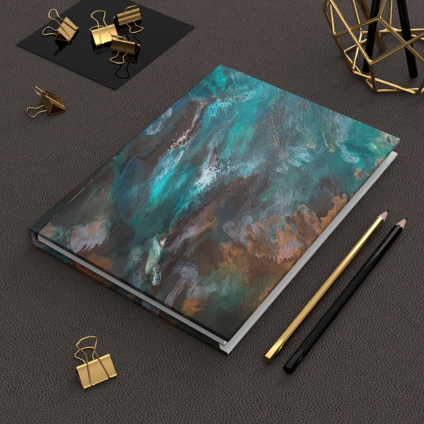 Boy in the Woods Hardcover Journal