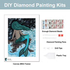 DIY Diamond Painting Musing Mermaid