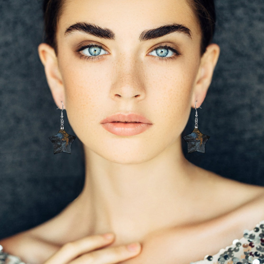 Changing of an Era Star Earrings