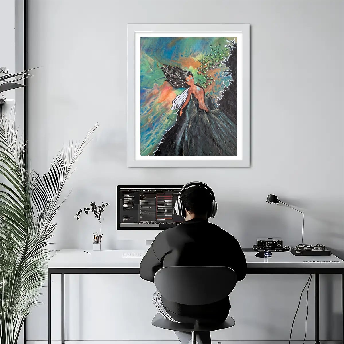 DIY Diamond Painting →blooming into truth