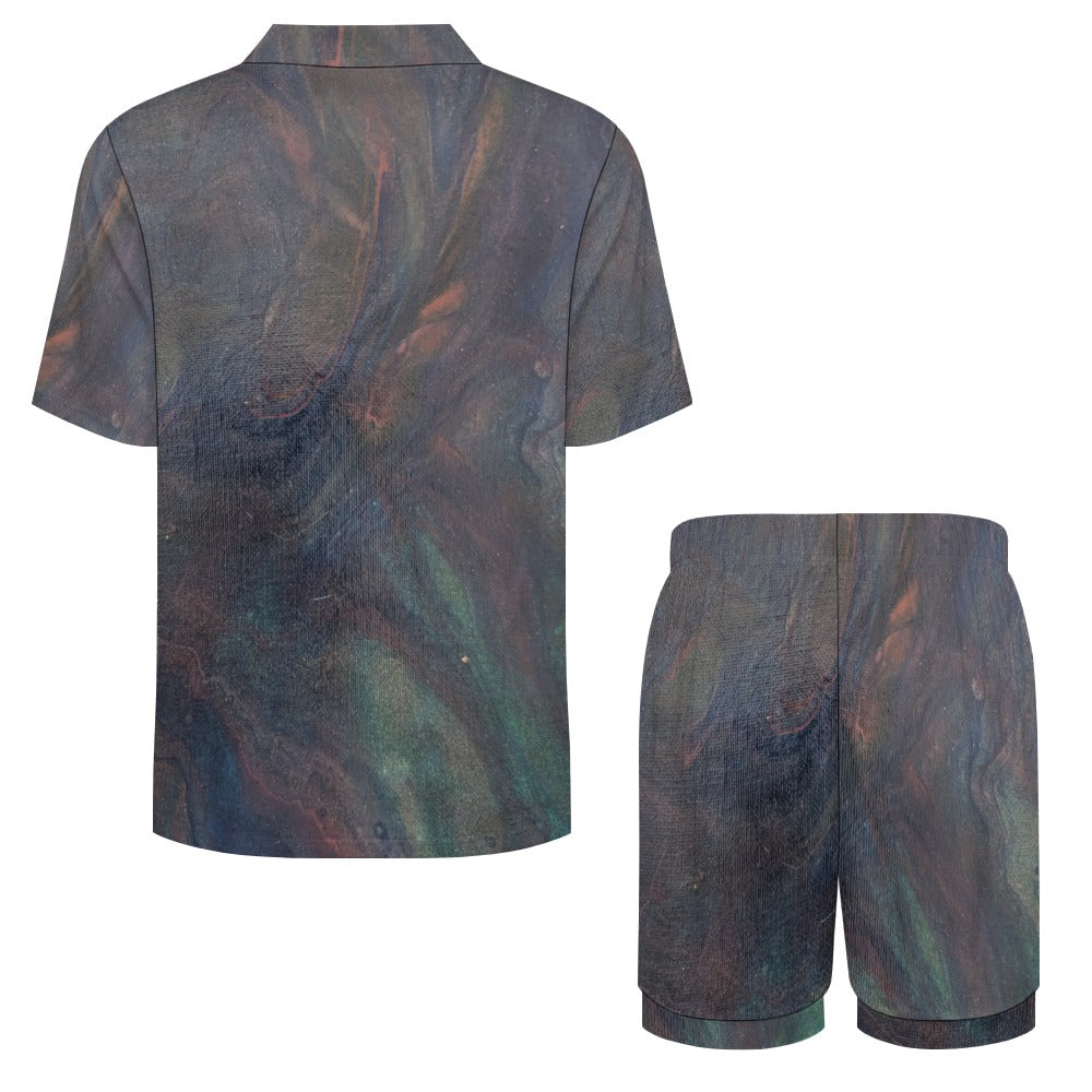 Women’s Short Sleeve Pajama Set Intermission Blues