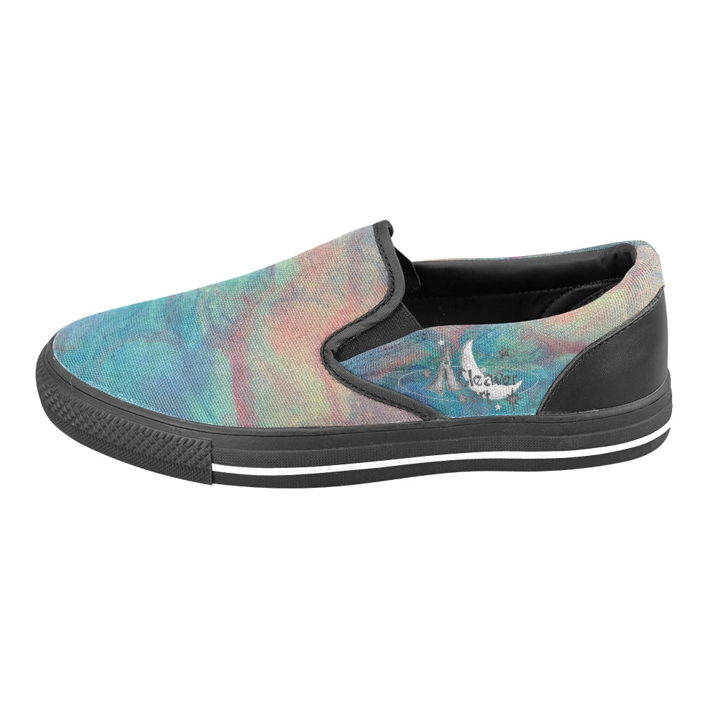 Slip-on Canvas Women's Shoes Intermission Blues Series