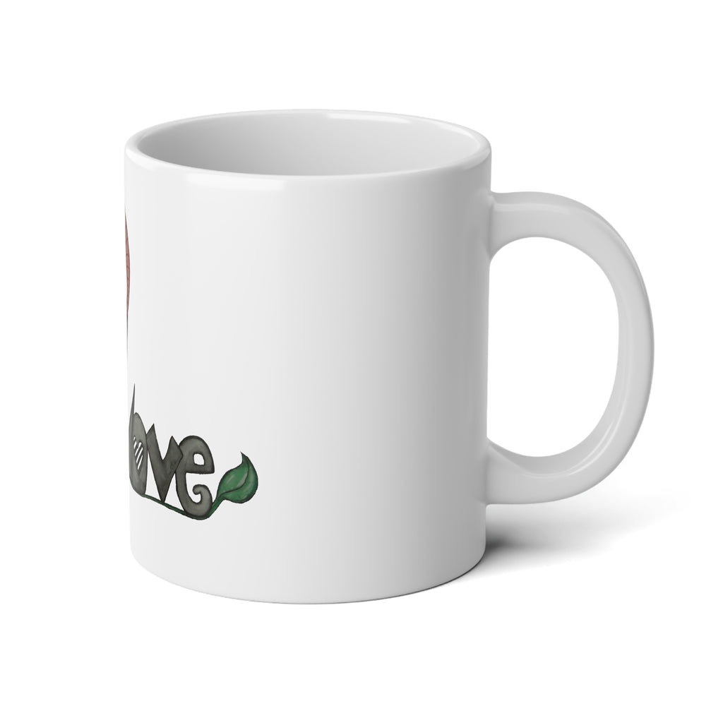 Doodle Day "Love" Jumbo Studio Mug