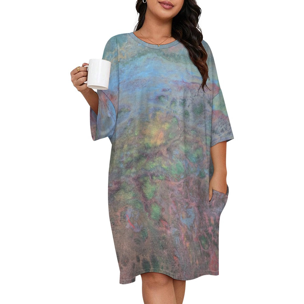 XL Long Pajama Tee Intermission Blues Series