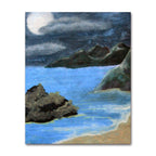 Paint by Numbers Kit Moonlit beach